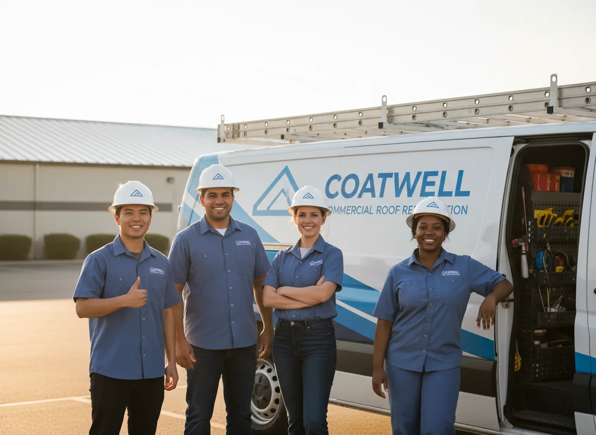 Commercial roof coating company in South China, ME